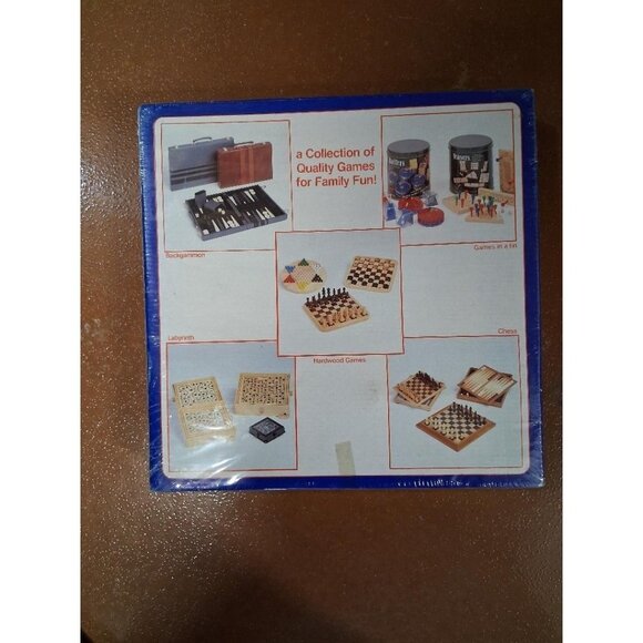 Solid Wood Backgammon Set With Oak Finish Board & Playing Pieces Ages 4 To Adult - Picture 2 of 2